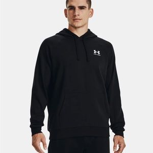UNDER ARMOUR black Mens hoody Hoodie Sweatshirt xl fast 3 day shipping